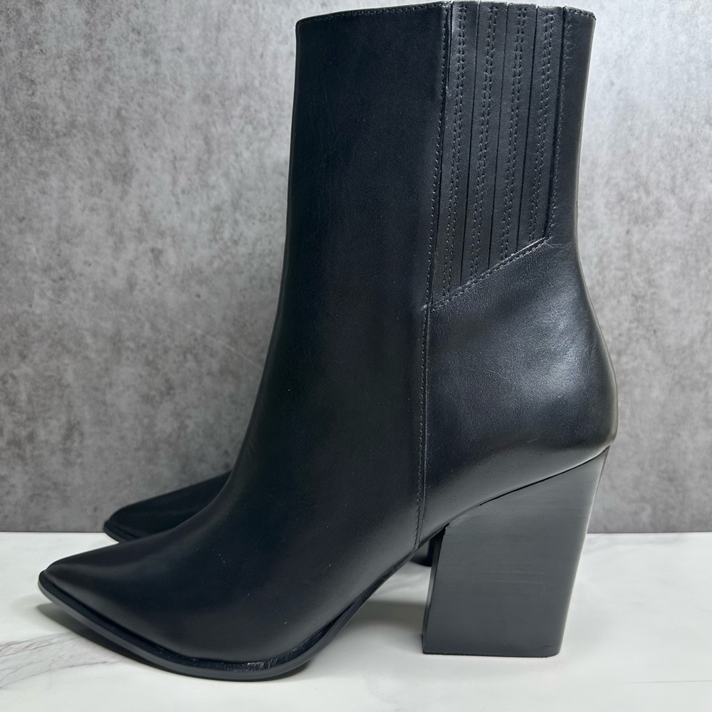Steve Madden Rickki Pointed-Toe Booties - Picture 3 of 8